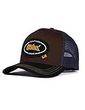 Oblack Trucker Cap Braun Cap Herren Origins Brown Basecap Herren Kappe Herren mit Schwarz Mütze für Damen Snapback Caps Männer Hut - Baseball Cap