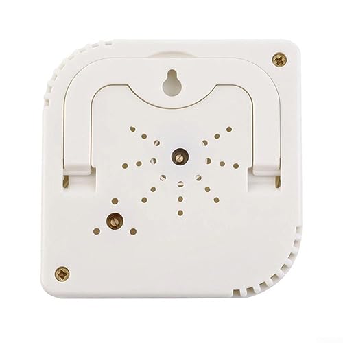 Oniissy Thermometer mit Hygrometer Innen Außen Garten Thermometer analog Luftfeuchtigkeit,Hygrometer Analog & Thermometer Analog |für den Komfort im Büro, zu Hause – Bild 4