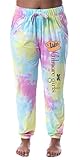 INTIMO Gilmore Girls Womens' Luke's Diner Logo Tie-Dye Sleep Jogger Pajama Pants (Small) Multicolored