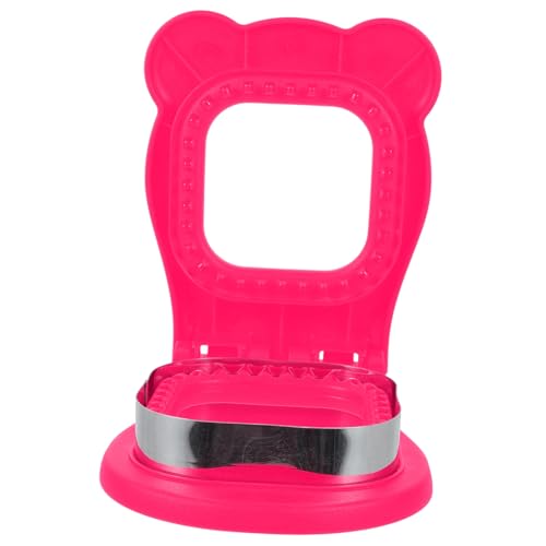 Garneck Cortador de Sándwiches Acero Inoxidable Molde Reutilizable para Pan Prensa para Sándwiches Herramienta de Cocina Uso Diario Diseño Antiadherente