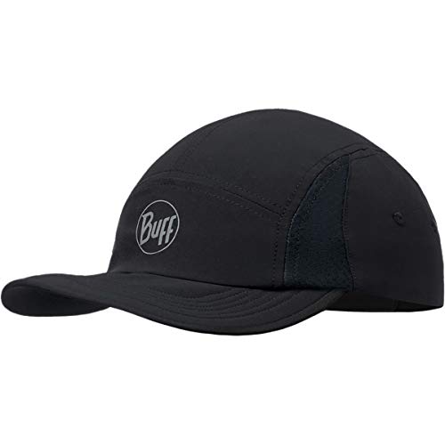 Buff Unisex-Adult 5 Panel Go Flexfit Hats,Small/Medium,R-Black #TOP15