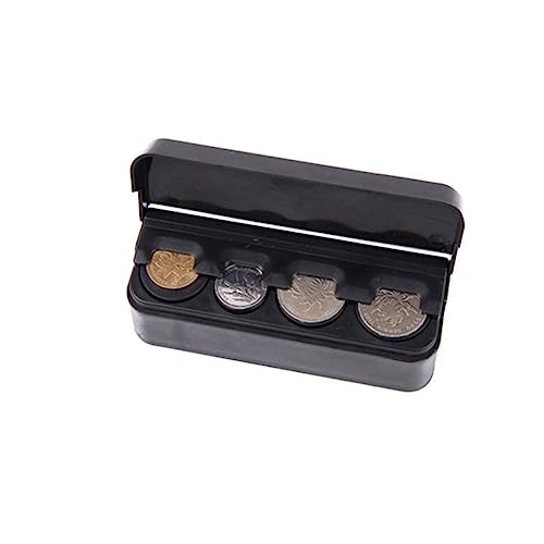 Caja porta monedas Angoily para coche color negro miniatura 1