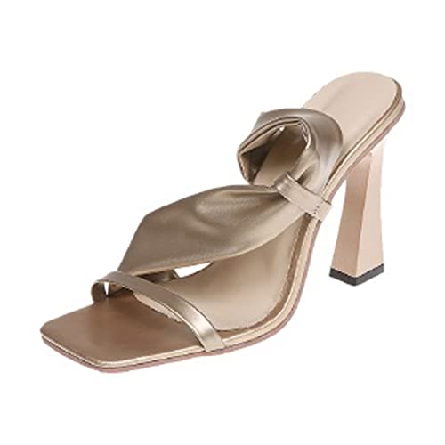 Chaussures de fête des femmes à talons plissés pour mariages
