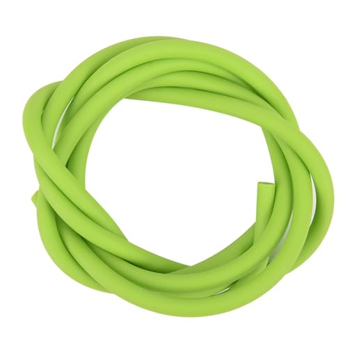 flexiable rubber Rubber Hoses High Resilient Elastic Tube Red Black Orange Green Good Wear Resistance Nature Latex 2 meter drain elastic (Color : Green, Size : ID1.6 x OD3.2mm)