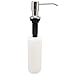 Ultimate Kitchen - Best Stainless Steel Sink Soap Dispenser (Polished) - Large Capacity 17 Ounce Bottle - Easy Installation - Well Built and Sturdy