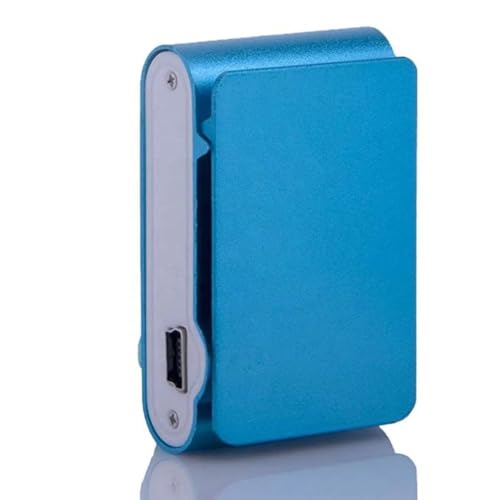 Drumstone Blue Mini MP3 Player with Clip - Image 3