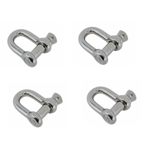 4 Pcs Marine Boat Stainless Steel T316 Forged 3/8