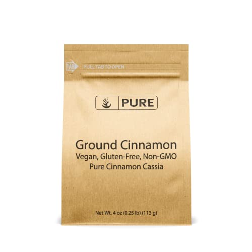 Pure Original Ingredients Ground Cinnamon (4 oz) Pure Cinnamon Cassia,