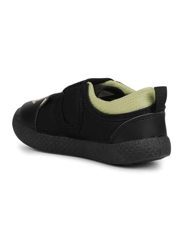 Image of Liberty Lucy&Luke BASTIAN-60 Slip-on Casual Shoes for Kids with PVC Sole | PU Upper Sneakers | Quick-Wear Velcro Closure | Padded Foam Insole | Stylish, Lightweight & Comfortable Footbed