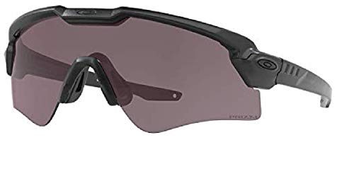 Oakley Men's SI Ball M Frame Rectangular Sunglasses, Matte Black/Prizm Tr22, One Size