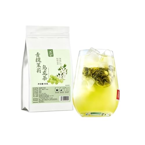 Té Oolong de jazmín y uva verde, 90 g (30 envueltos individualmente), apto for consumo frío y caliente(1pcs)