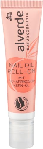 alverde NATURKOSMETIK 2er-Set Hautpflege: Nagelöl NAIL OIL ROLL-ON pflegt Nägel & Nagelhaut, leicht aufzutragen, zieht schnell ein, 15 ml + Körperlotion PURE COMFORT hautberuhigend, 250 ml (265 ml) – Bild 3