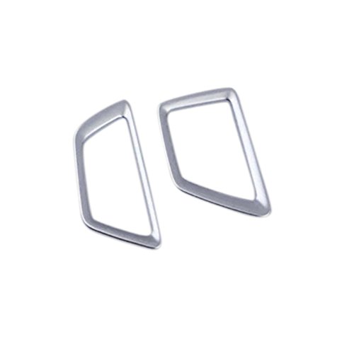 Flying High ABS Mat intérieur Accessoires Avant Air état Sortie d'aération Cadre 2pcs pour 3008 GT / 5008 2017-2019