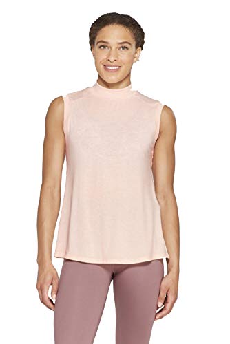 Champion C9 Women's Active Open Back Tank Top - (Pale Blush Pink Heather, Large)