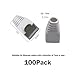 RHCXCYTJ RJ45 Strain Relief Boots RJ45 Boots Plastic Network Wire,100 PCS CAT5,CAT5E,CAT6 Plastic Ethernet Network Cable Strain Relief Boots (White)