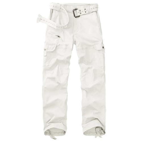 mosingle Women's Cargo Pants Casual Y2K Streetwear Cotton Summer Travel