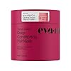 Eva NYC Therapy Session Deep Conditioning Hair Mask with Vegan Protein, Jojoba Oil + Argan Oil – Hydrate, Soften + Repair Hair Strength – Sulfate Free – Warm Vanilla Scent – 13.5 fl oz