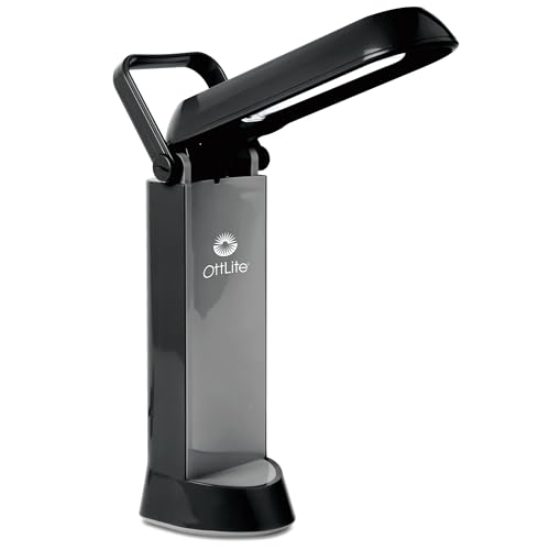 Image of OttLite Folding Task Lamp, Black