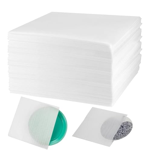 FAAING 100 Stück Schaumfolie für Geschirr 30 x 30 cm, Schaumfolie Umzug Verpackung, Kissenschaumbeutel Schaumstoffbeutel für den Versand, zum Schutz von Geschirr, Gläsern