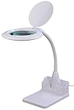 Für Modellbau, als Lesehilfe für Senioren, als Handarbeitsleuchte oder als professionelle Werkstattlampe, im Kosmetikstudio für Fußpflege und Maniküre