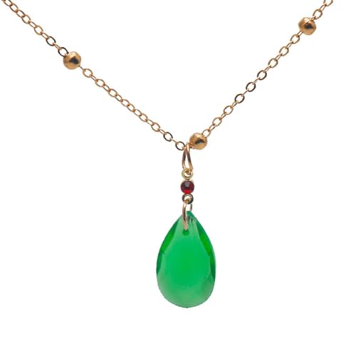 Collier larme anime femme - Pendentif goutte bijoux tendance mode