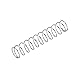 sourcing map 5 Stück Druckfeder 304 Edelstahl Druckfedern Spiralfeder Stahlfeder 15mm Außendurchmesser 1mm Drahtdurchmesser 35mm Komprimierte Länge 70mm Länge 35N Tragfähigkeit Silber