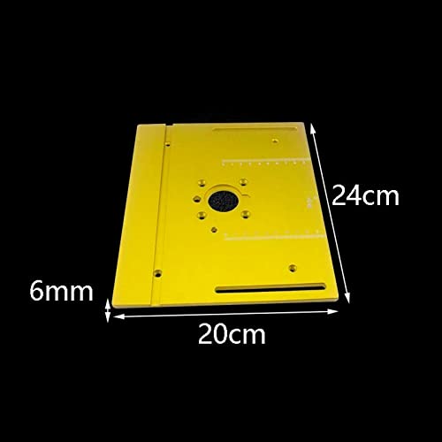 Table panneau scie sans vibrations avec plaque d'insertion aluminium - 7