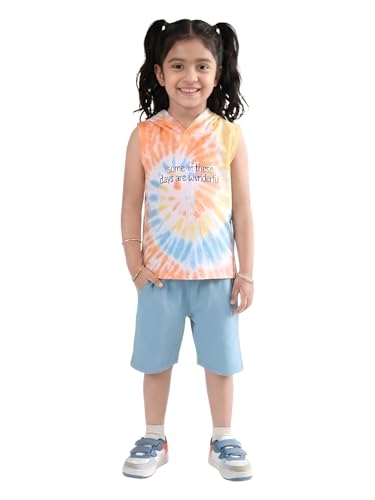 Image of POLKA TOTS 100% Pure Cotton T-Shirt and Shorts Combo For Boys | Summer Dress & Beach Wear for Boys and Toddlers | Breathable Premium Fabric Co-Ord Set Kids | Relaxed Fit Casual Summer Outfit for Kids
