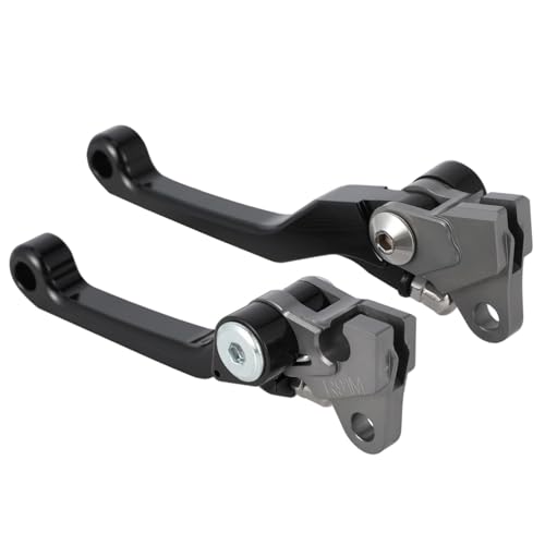 Palanca de freno y embrague articulada para evitar roturas en moto Dirt 4
