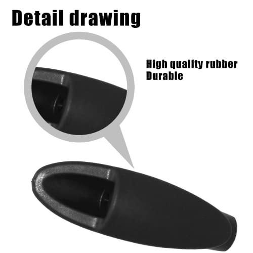 Antenna Ornament Rubber Adapter Base Compatible with Toyota Sienna 2004-2010 Replace 86392-AE010 Manual Radio Antenna Mounted Base Bezel