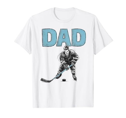 Hockey Dad Strong DAD �A�C�X�z�b�P�[�I�� �O���t�B�b�N�f�U�C�� T�V���c