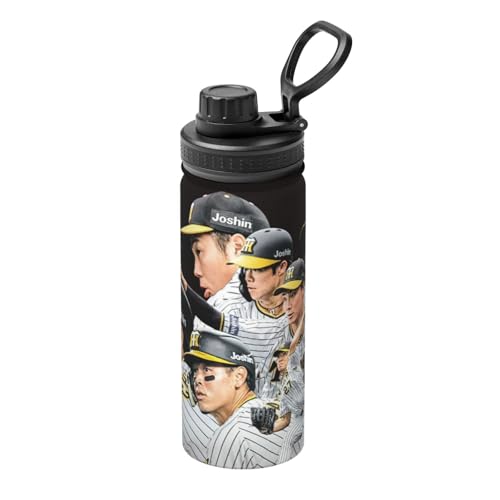 阪神 リーグ 優勝記念 タイガース 水筒 スポーツボトル 真空断熱 保温 保冷 二重断熱構造 ステンレス スポーツドリンク対応 直飲み 漏れない 大人 子供 男女兼用 530ml