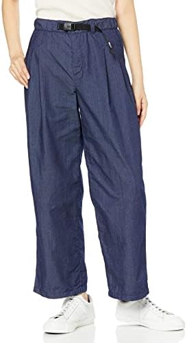 Amazon | [ザノースフェイス] ナイロンデニムパンツ レディース