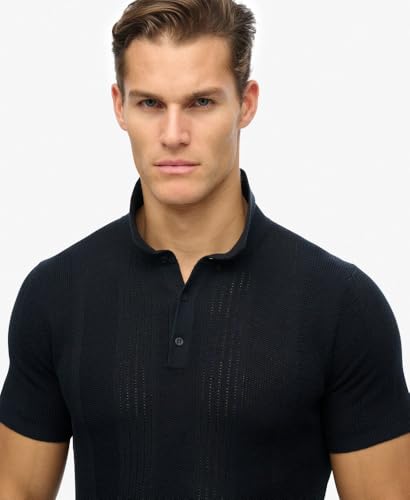 Polo Superdry Polo en tricot à manches courtes EU - vue 4