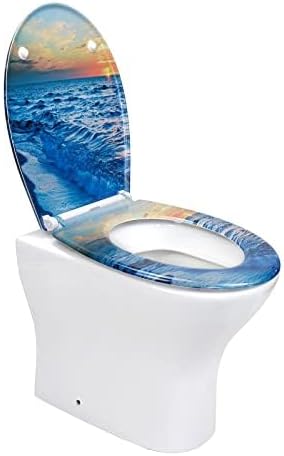 Fanmitrk Duroplast WC ülőke lágyzárással, gyorskioldással, O-alakú