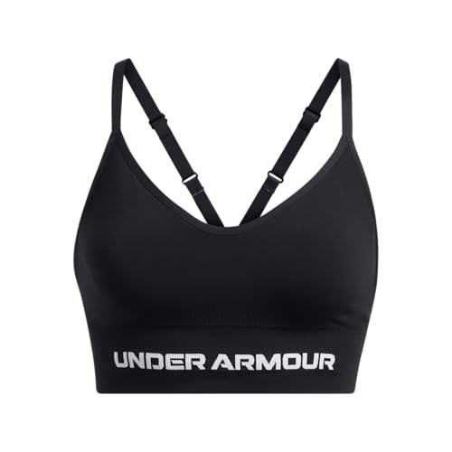 Under Armour Damen Vanish Seamless Low Bra Sport-BH, Schwarz, S EU