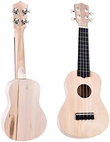 Ukulele, DIY Ukulele, Painting Ukulele, Basswood Ukulele, Lightwe...