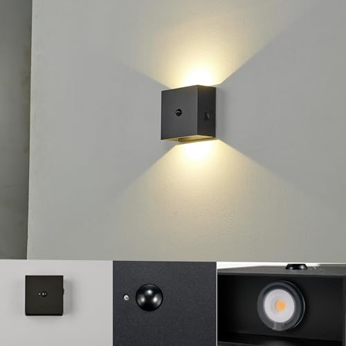 Aplique COB inalámbrico con sensor para dormitorio blanco USB