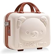 Vanity Rigide Balakaka Vanity Femme 10L, Lu00e9ger Portable Vanity Voyage Avec Valise Enfant