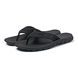 Oakley Men's Operative Sandal Flip-Flop, Blackout, 9