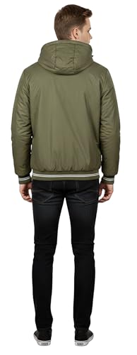 Image of Export Quality Reversible Puffer Jacket in GLD Material best for Winterwear /Hiking /Biking /Camping /Mountaineering /Fashion & Casual Wear(Control Temperature up to 3 Degree Celsius)(3C)