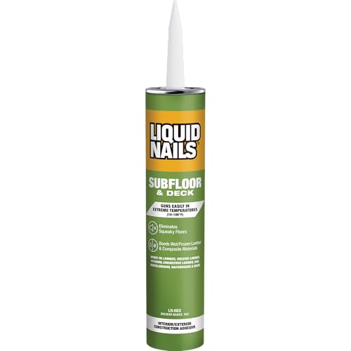 Liquid Nails Subfloor and Deck 10 oz Tan Solvent-Based Construction Adhesive