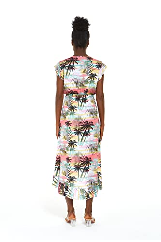 Image of Hawaii Hangover Family Matching Hawaiian Clothes, Neon Sunset Pink | Family Matching Hawaiian Clothes, Neon Sunset Pink, lightweight rayon, machine washable, tropical floral print, luaus