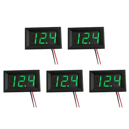 ASIEIT 5Zbg LED fW^dv DC4.5V-30V LED fBXvC ԗpdv hdeX^[o 0.56 C`dpl[^[ 2 C[{gvc[ 6V 12V dC/I[goC/ԗp ()