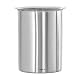 Flaschenkühler Blomus Lounge aus mattem Edelstahl mit Kühlakkus
