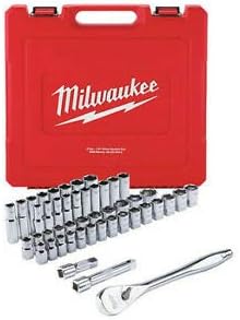 SAE \u0026 Metric 47 Piece Socket Wrench Set 
