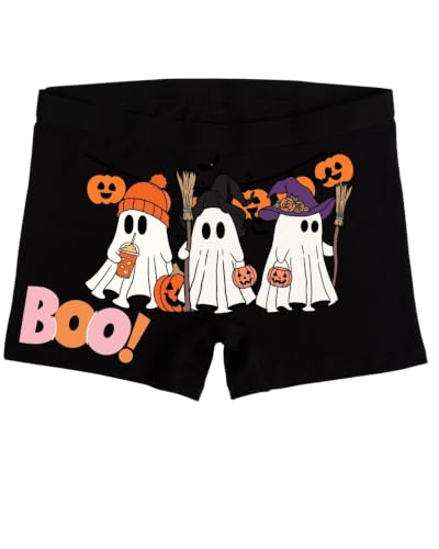 Image of EVARI Halloween Women's Cotton Boyshort Underwear Panties