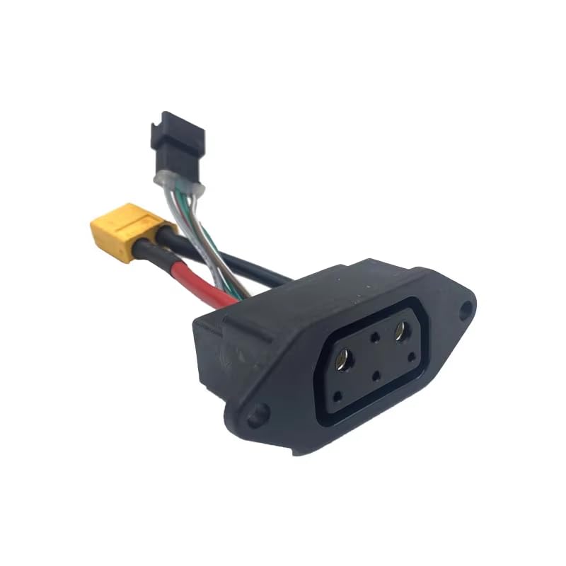 Fit Super SOCO Lithium Battery Connector Charger Socket Line Circular Line for Super SOCO TC TS Tsx CU