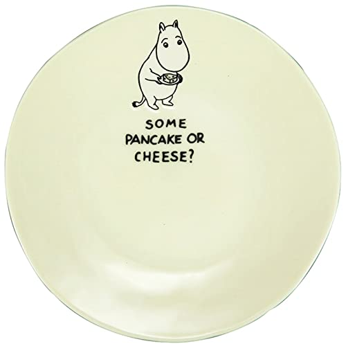 山加商店 MOOMIN (ムーミン) 「 ヒュヴァ― 」 プレート 皿 径約19cm ムーミン ホワイト 電子レンジ 食洗機対応 ムーミン グッズ 北欧 母の日 プレゼント 食器 ギフト 結婚祝い 日本製 MM4701-330