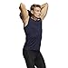 adidas Men's Techfit Sleeveless Fitted Tee, Legend Ink, X-Large